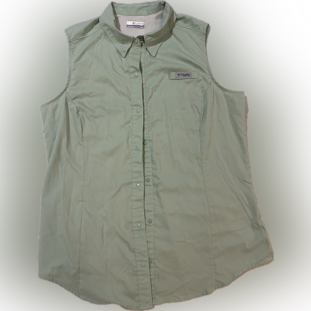 Columbia PFG Green top
